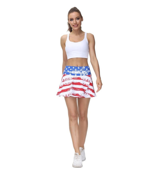 We Love America Golf Skort