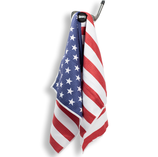 American Flag Magnetic Golf Towel