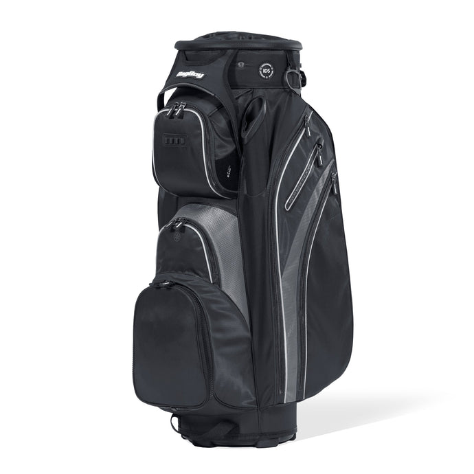 BagBoy Revolver XP Golf Cart Bag Black/Charcoal/Silver