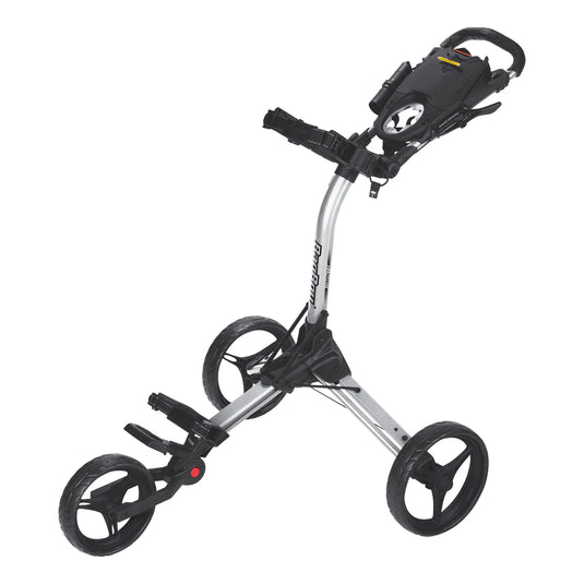 BagBoy Compact 3 Golf Push Cart Silver/Black