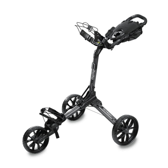 BagBoy Nitron Auto-Open Golf Push Cart Graphite/Charcoal