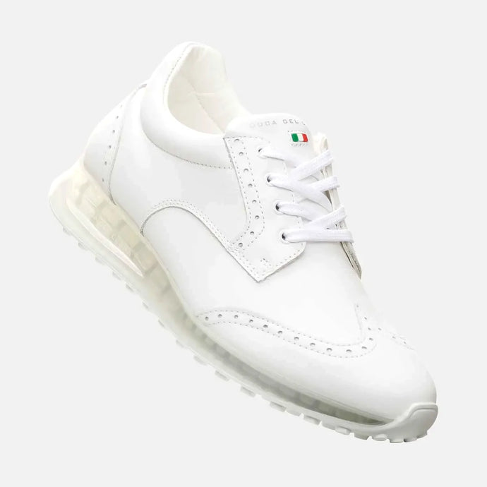 Duca Del Cosma Bellezza Spikeless Womens Golf Shoes - White