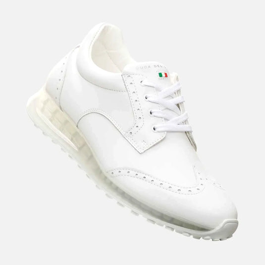 Duca Del Cosma Bellezza Spikeless Womens Golf Shoes - White