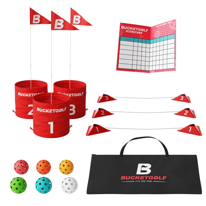 BucketGolf 3 Hole Course Game