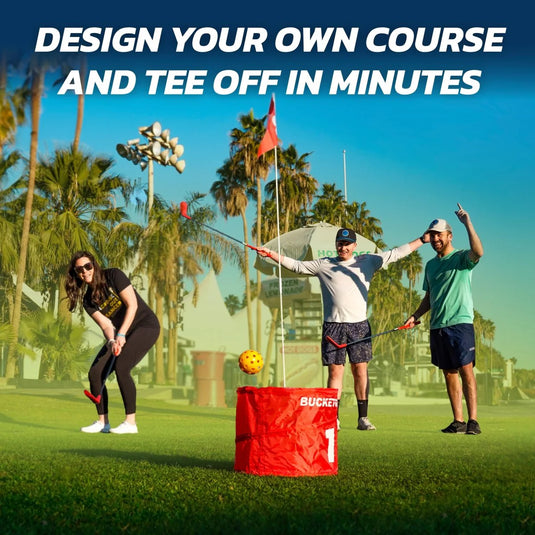 BucketGolf 6 Hole Course Game