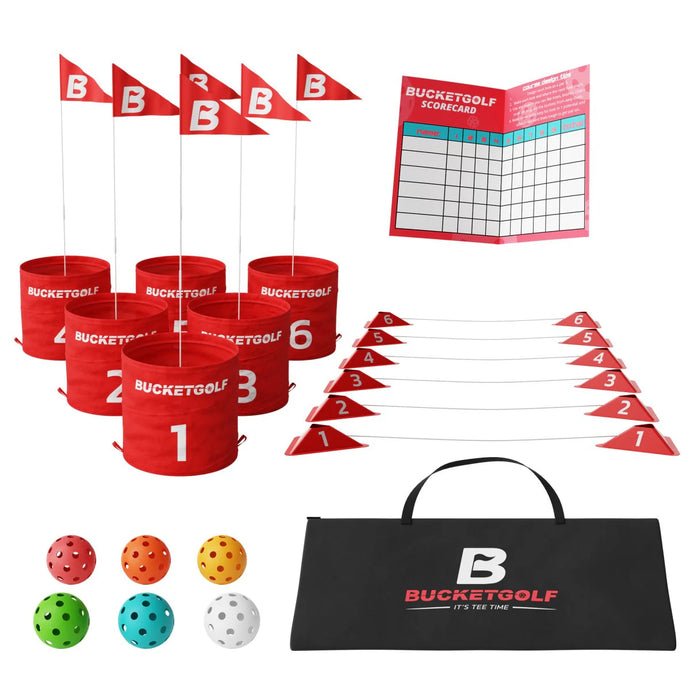 BucketGolf 6 Hole Course Game