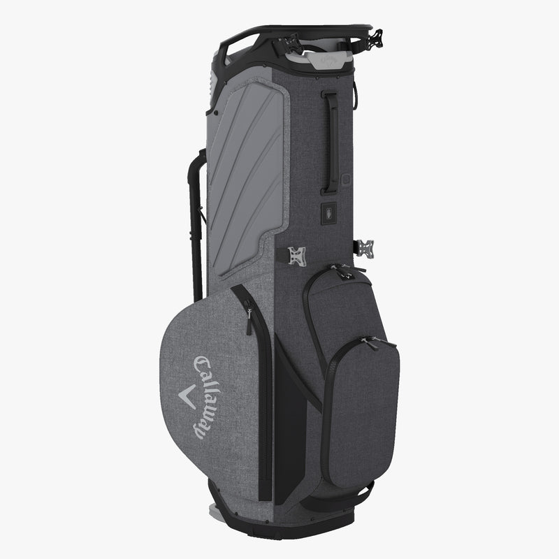 Load image into Gallery viewer, Callaway Fairway+ Double Strap Stand Bag Black Heather/Charcoal Heather
