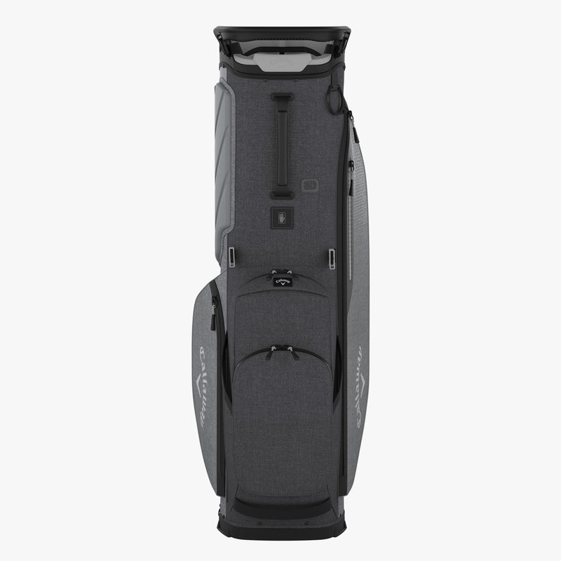 Load image into Gallery viewer, Callaway Fairway+ Double Strap Stand Bag Black Heather/Charcoal Heather
