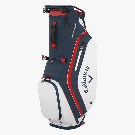 Callaway Fairway 14 Stand Bag Navy Hounds/White/Red