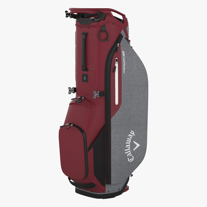 Load image into Gallery viewer, Callaway Fairway+ Double Strap Stand Bag Brick/Charcoal Heather
