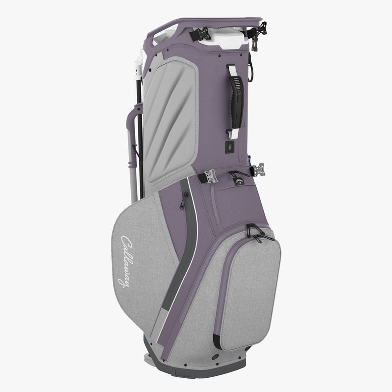 Load image into Gallery viewer, Callaway Fairway 14 Stand Bag Violet Haze/Silver Heather
