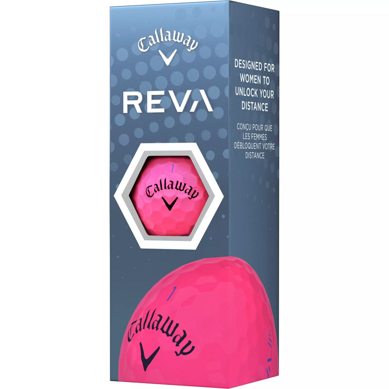 Load image into Gallery viewer, Callaway Reva Womens Golf Balls Pink - One Dozen
