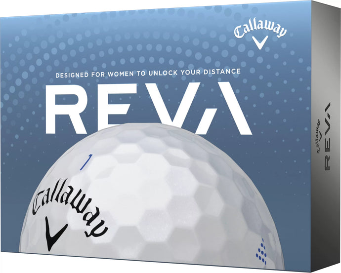 Callaway Reva Womens Golf Balls White - One Dozen