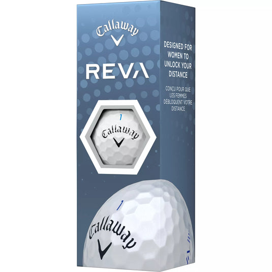 Callaway Reva Womens Golf Balls White - One Dozen