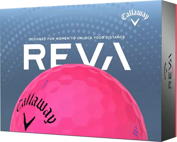 Load image into Gallery viewer, Callaway Reva Womens Golf Balls Pink - One Dozen
