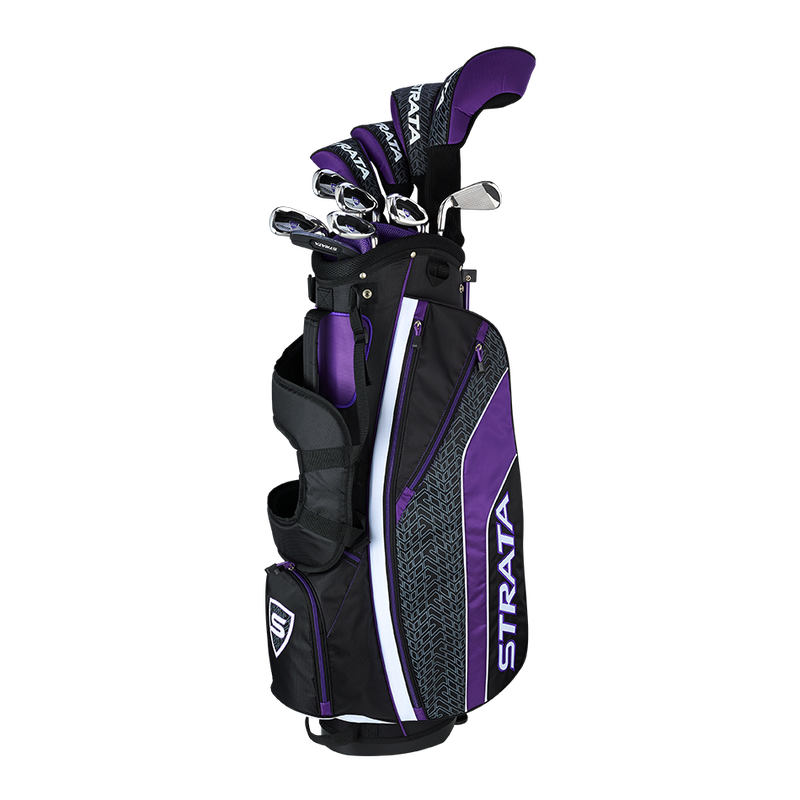 Load image into Gallery viewer, Callaway Strata Ultimate 16-Piece Womens Golf Set Purple
