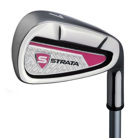 Callaway Strata Ultimate Womens 7 Iron Hot Pink