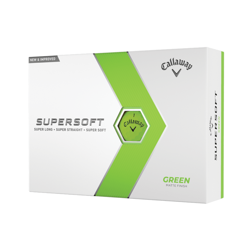 Load image into Gallery viewer, Callaway Supersoft Golf Balls Green - One Dozen
