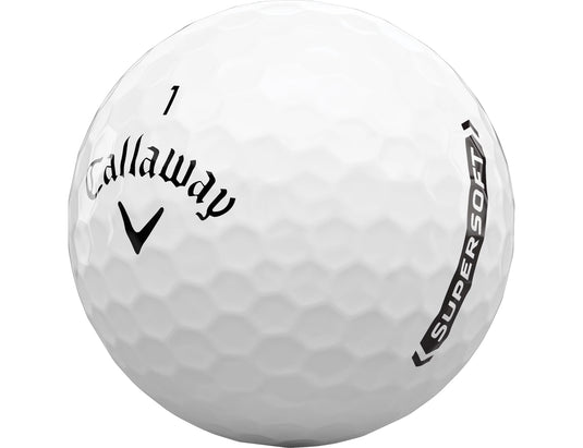 Callaway Supersoft Golf Balls White - One Dozen