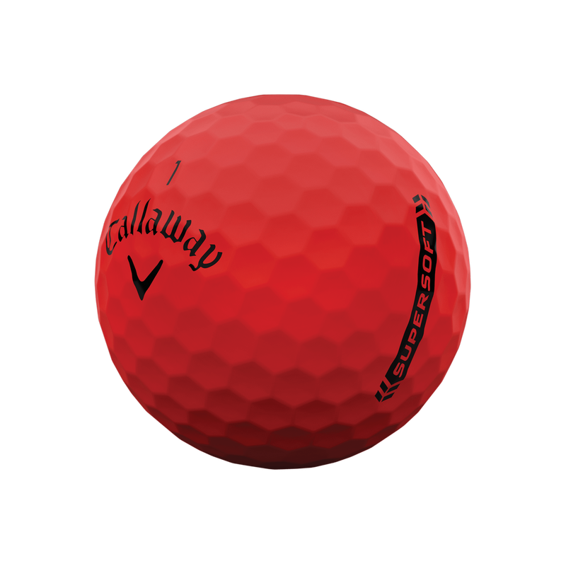 Load image into Gallery viewer, Callaway Supersoft Golf Balls Red - One Dozen
