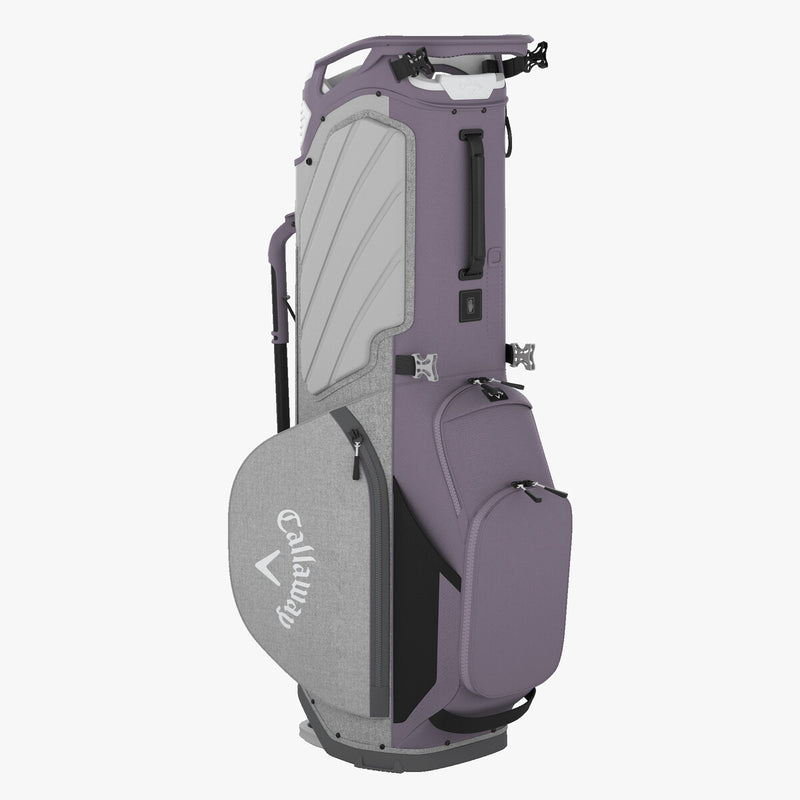 Load image into Gallery viewer, Callaway Fairway+ Double Strap Stand Bag Violet Haze/Silver Heather
