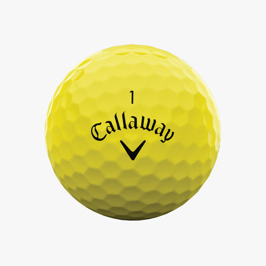 Callaway Warbird Golf Balls Yellow - One Dozen