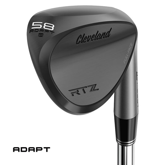 Cleveland RTZ Black Satin Mens Single Wedges - Steel Shaft