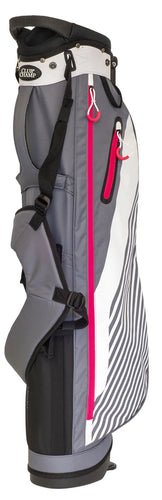 Club Champ Tracker Series Golf Stand Bag Gray/Pink