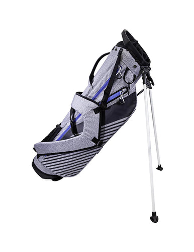 Club Champ Tracker Series Golf Stand Bag Silver/Black