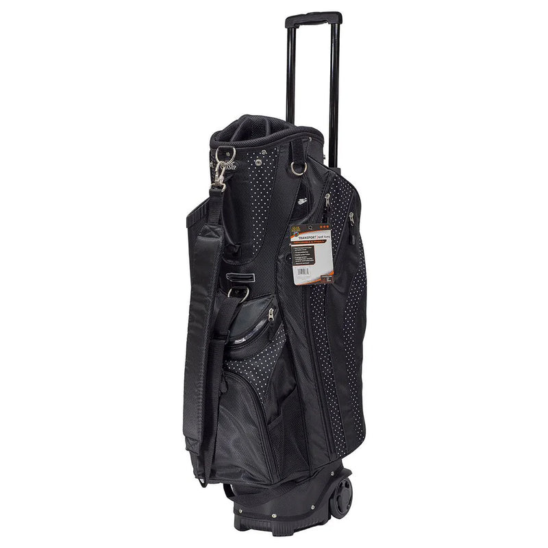 Load image into Gallery viewer, Club Champ Transport Bag with Wheels Black
