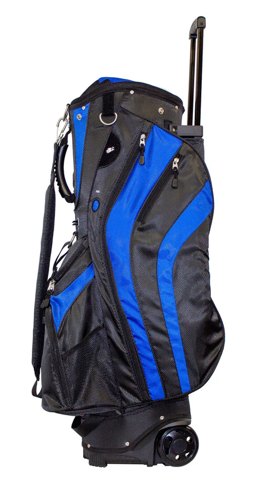 Club Champ Transport Bag with Wheels Black/Royal Blue