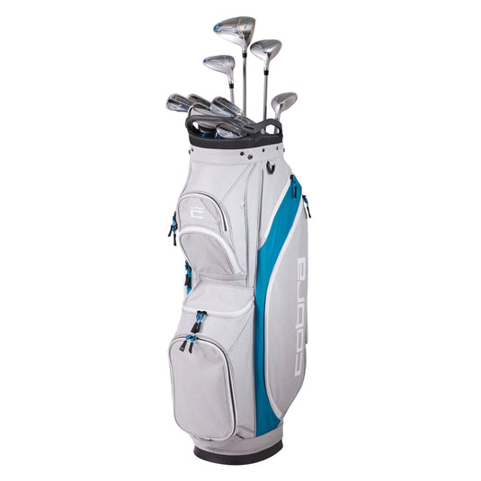 Cobra Fly-XL Womens Complete Golf Set Silver Teal