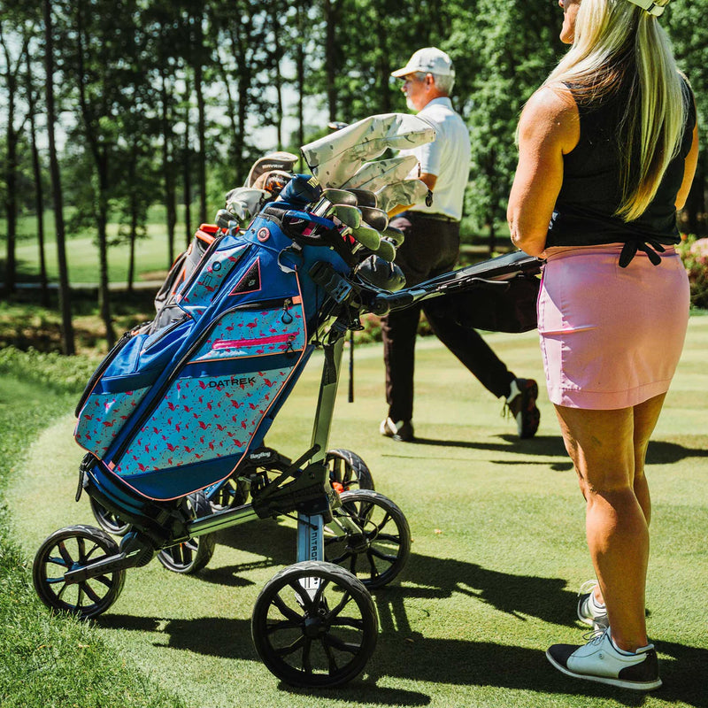 Load image into Gallery viewer, Datrek DG Lite III Womens Golf Cart Bag - Blue Flamingo
