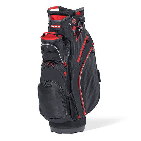 BagBoy Chiller Golf Cart Bag - Red / Black