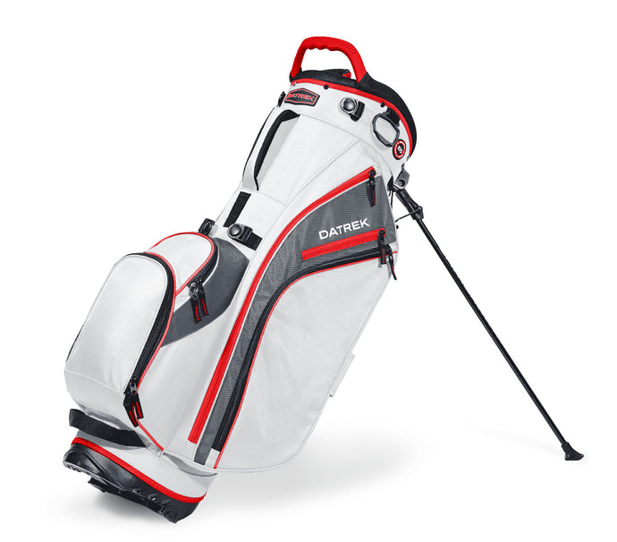 Datrek Go Lite Hybrid Golf Stand Bag White/Red/Charcoal