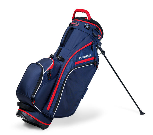 Datrek Go Lite Hybrid Golf Stand Bag Navy Red White