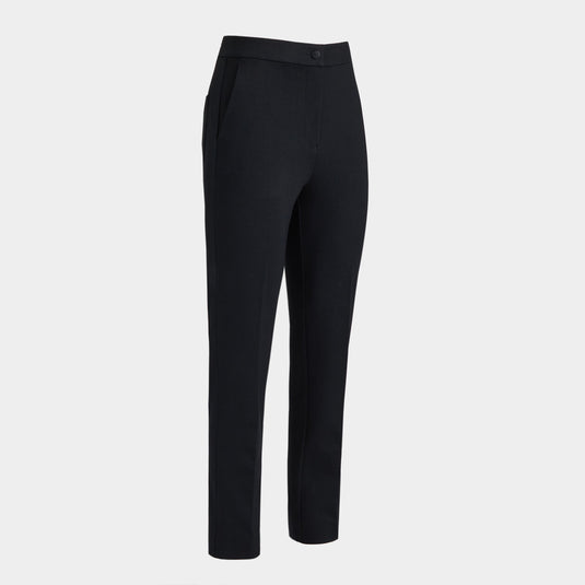 G/Fore Double Cigarette High Rise Womens Stretch Leg Pants - Onyx