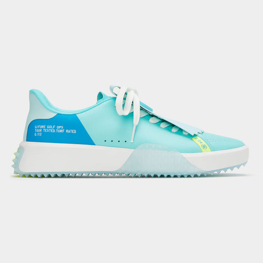 Gfore Colour Block Womens Golf Shoe Sardinia Blue - Side View