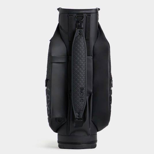 G/FORE Luxe Golf Cart Bag Onyx Back View