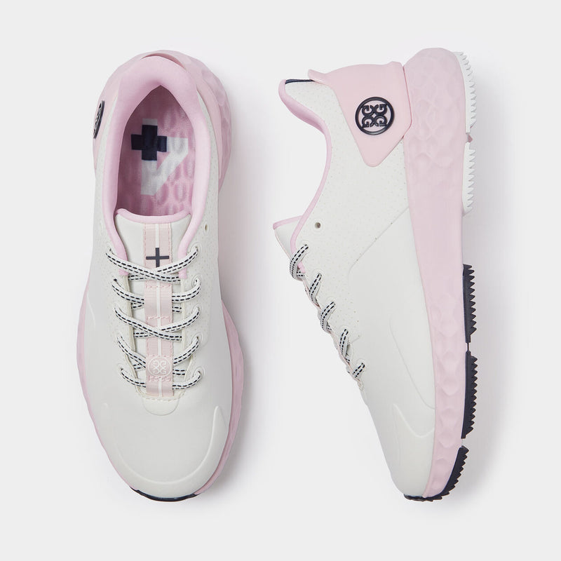 Load image into Gallery viewer, G/FORE MG4+ Perforated Womens Golf Shoe - Snow/Blush
