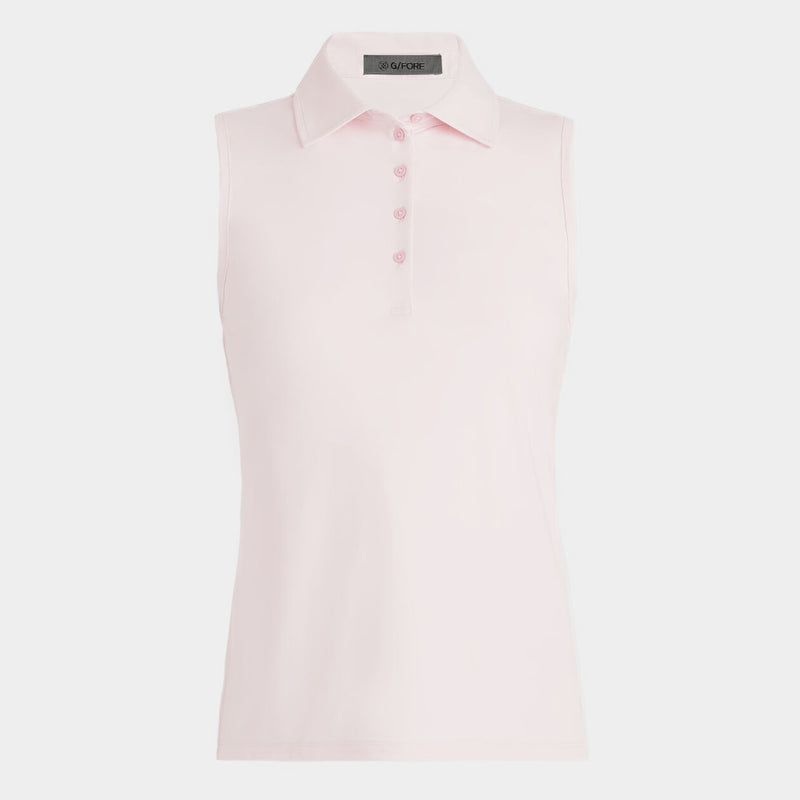 Load image into Gallery viewer, G/Fore Silky Tech Nylon Womens Sleeveless Golf Polo
