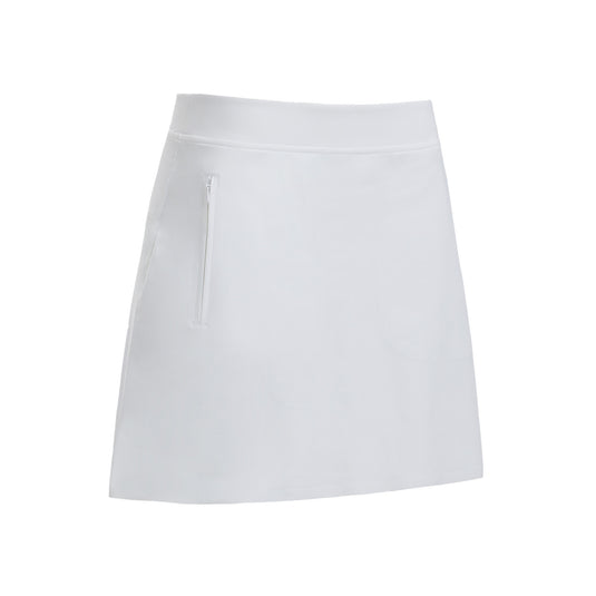 G/Fore Silky Tech Nylon A-Line Womens Golf Skort Snow