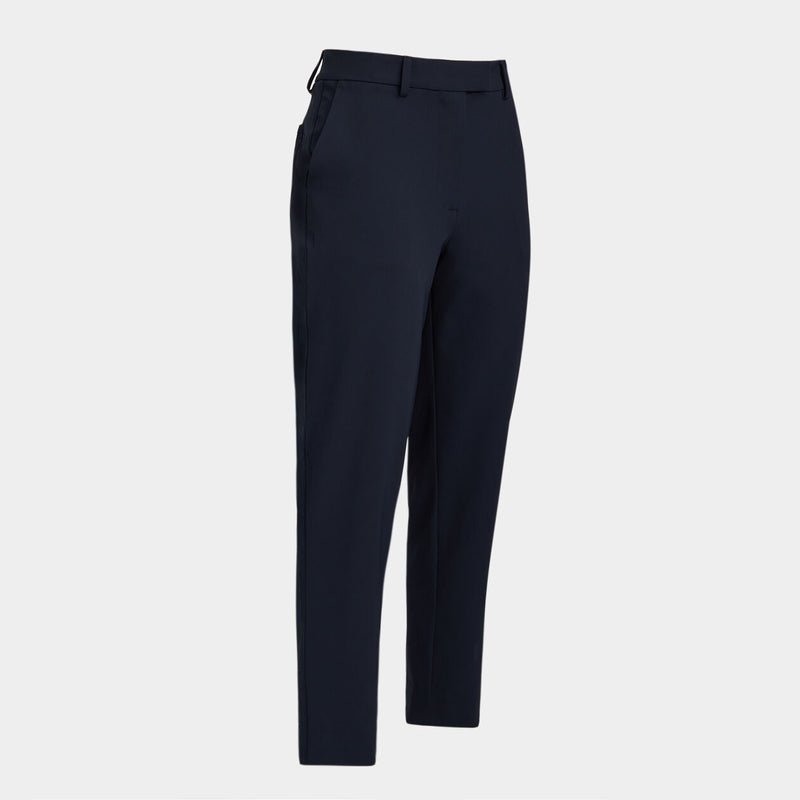 Load image into Gallery viewer, G/Fore Stretch Performance Twill Mid Raise Womens Straight Trouser - Twilight
