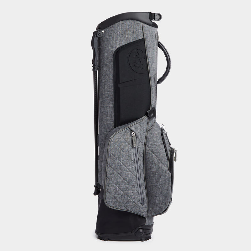 Load image into Gallery viewer, G/FORE Tech Melange Daytona Plus Golf Stand Bag Heather Grey
