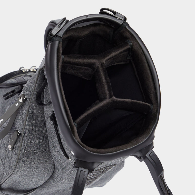 Load image into Gallery viewer, G/FORE Tech Melange Daytona Plus Golf Stand Bag Heather Grey
