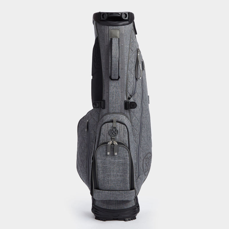 Load image into Gallery viewer, G/FORE Tech Melange Daytona Plus Golf Stand Bag Heather Grey
