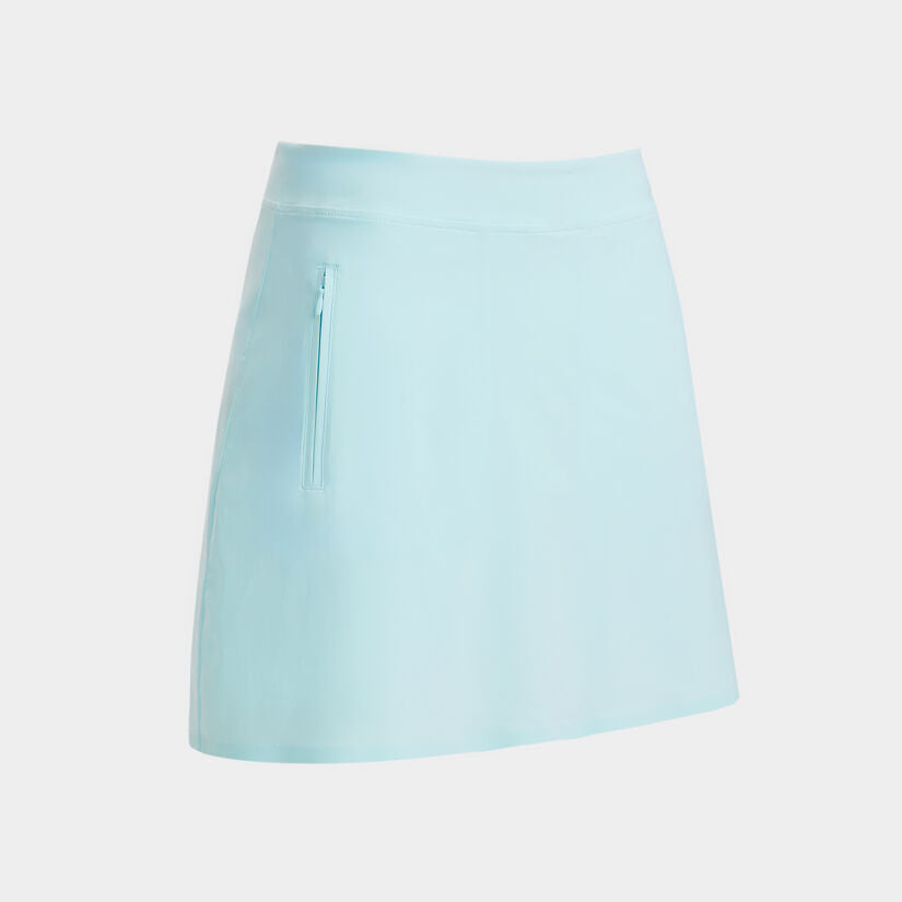 【G FORE】 COLOUR RAINBREAKER SKIRT(WOMEN) / 追跡付 SILKY TECH NYLON A-LINE SKORT | GOLF SKORTS FOR WOMEN | G/FORE