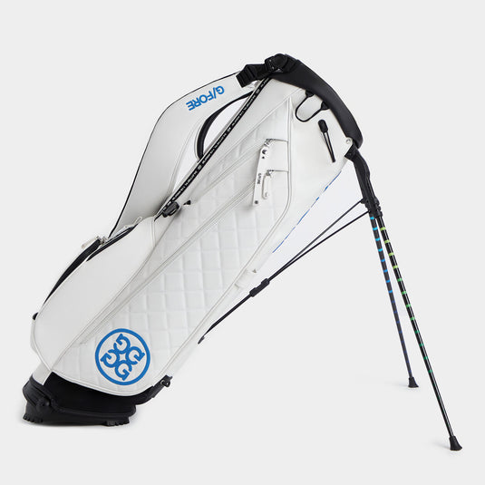 G/FORE Daytona Plus Golf Stand Bag Snow Side View