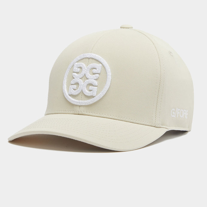 G/Fore Circle G'S Stretch Twill Golf Snapback Hat Stone