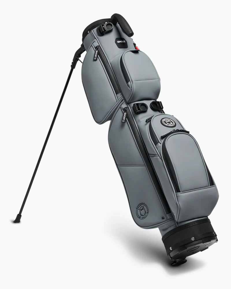 Load image into Gallery viewer, Ghost Golf Weekender Maverick Sunday Golf Bag Grey with Stand
